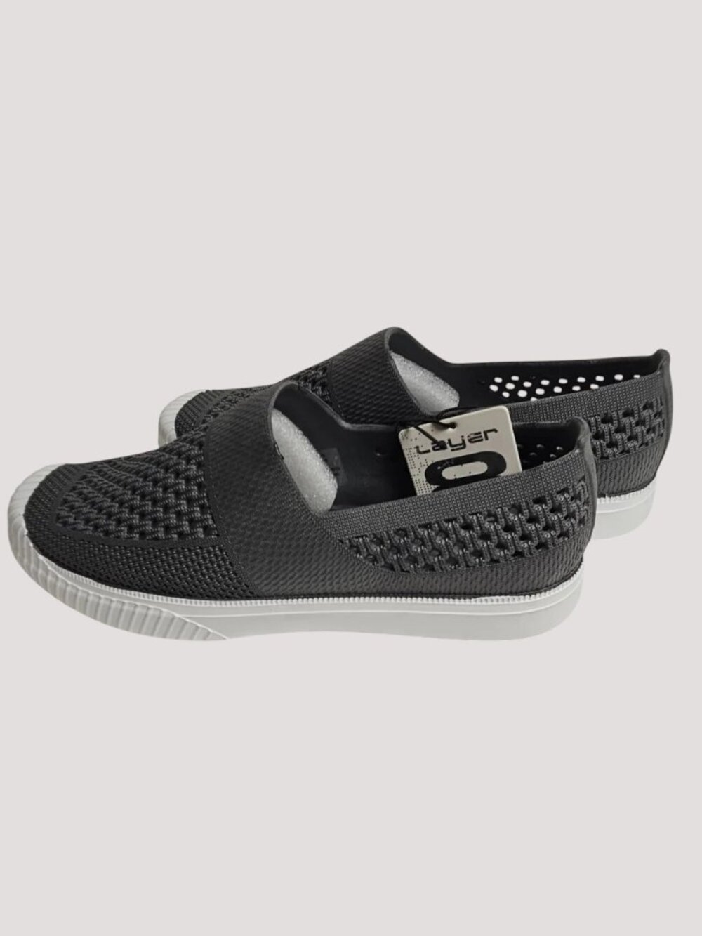 Layer 8 Men's Size 9.5 NWT Rubber Slip-on Shoes Lightweight Waterproof T3